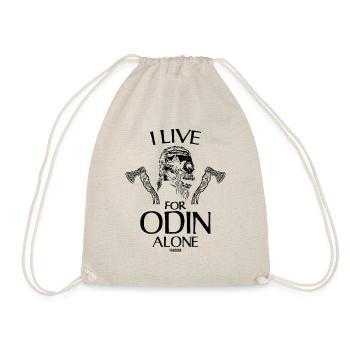 Odin Viking God - Drawstring Bag - nature - Front