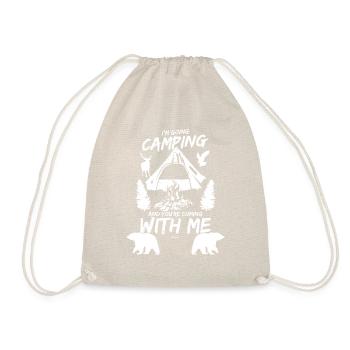 Camping Nature Animals Wilderness Mountains Forest - Drawstring Bag - nature - Front