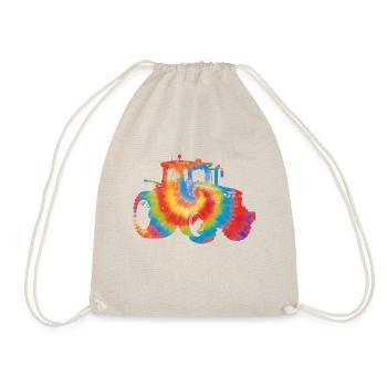 Agriculteur Tie Dye 80s 90s - Sac de sport léger - nature - Devant