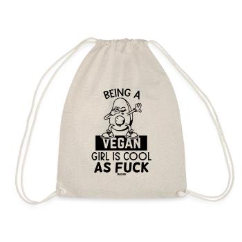 Vegan Spruch Fuck Avocado - Turnbeutel - Natur - Vorne