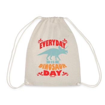 Everyday Is Dinosaur Day - Drawstring Bag - nature - Front