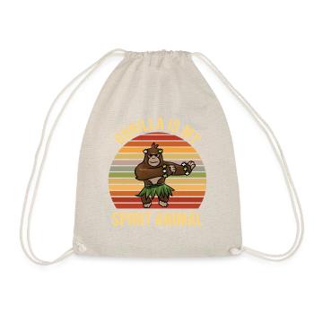 Spirit Animal Gorilla Dance Music - Sac de sport léger - nature - Devant