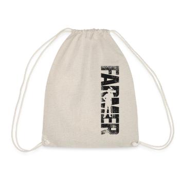 Farming Farmer Vintage Farmer - Drawstring Bag - nature - Front
