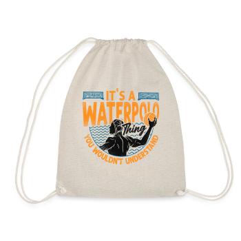 Water Polo Vintage It's A Water - Drawstring Bag - nature - Front