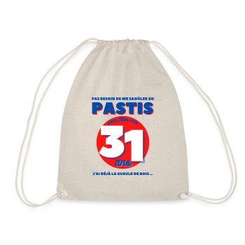 Cadeau Homme anniversaire 31 ans - Sac de sport léger - nature - Devant