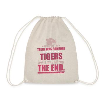 Drôle de dicton pour les amis tigres - Sac de sport léger - nature - Devant