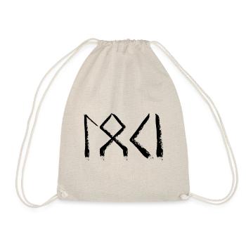 Langue runique Loki - Sac de sport léger - nature - Devant