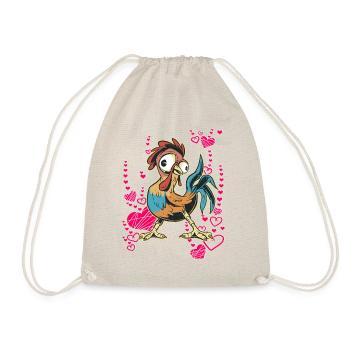 cool rooster - Drawstring Bag - nature - Front