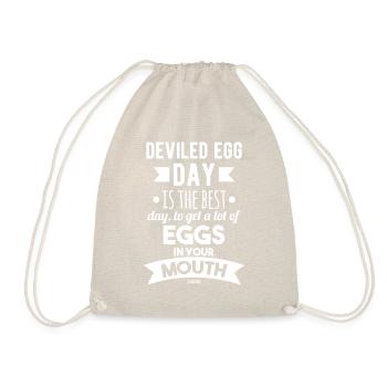 deviled eggs day - Turnbeutel - Natur - Vorne