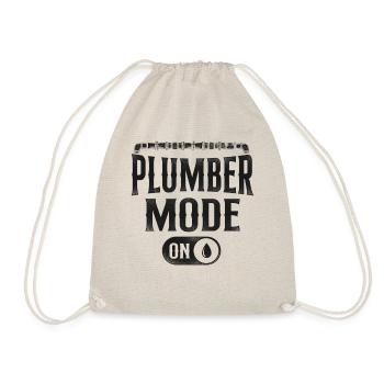 Plombier Plombier Plombier Vintage Plombier - Sac de sport léger - nature - Devant