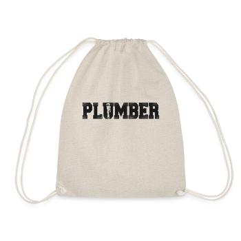Plombier Plombier Plombier Vintage Plombier - Sac de sport léger - nature - Devant