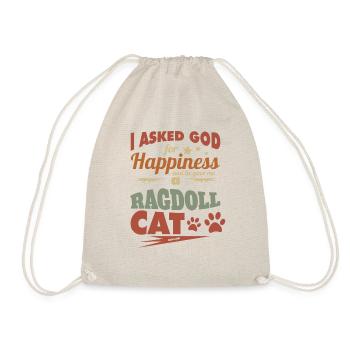 Gott gab mir eine Ragdoll Katze - Turnbeutel - Natur - Vorne
