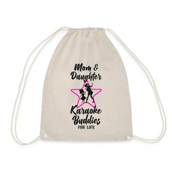 Chanteur de karaoké Maman Mère Et - Sac de sport léger - nature - Devant