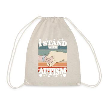 Je suis autiste - Sac de sport léger - nature - Devant