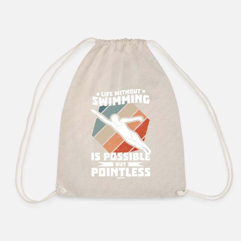 Swim - Drawstring Bag - nature