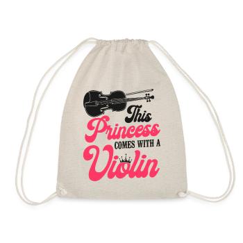 Violoniste Violoniste Fille This - Sac de sport léger - nature - Devant