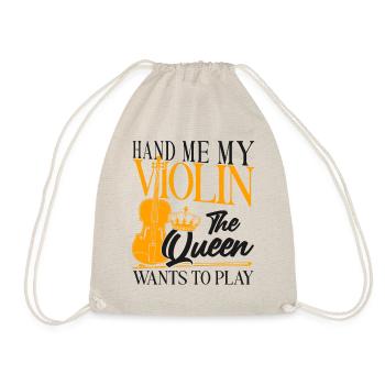 Violoniste Fille Hand Me My - Sac de sport léger - nature - Devant