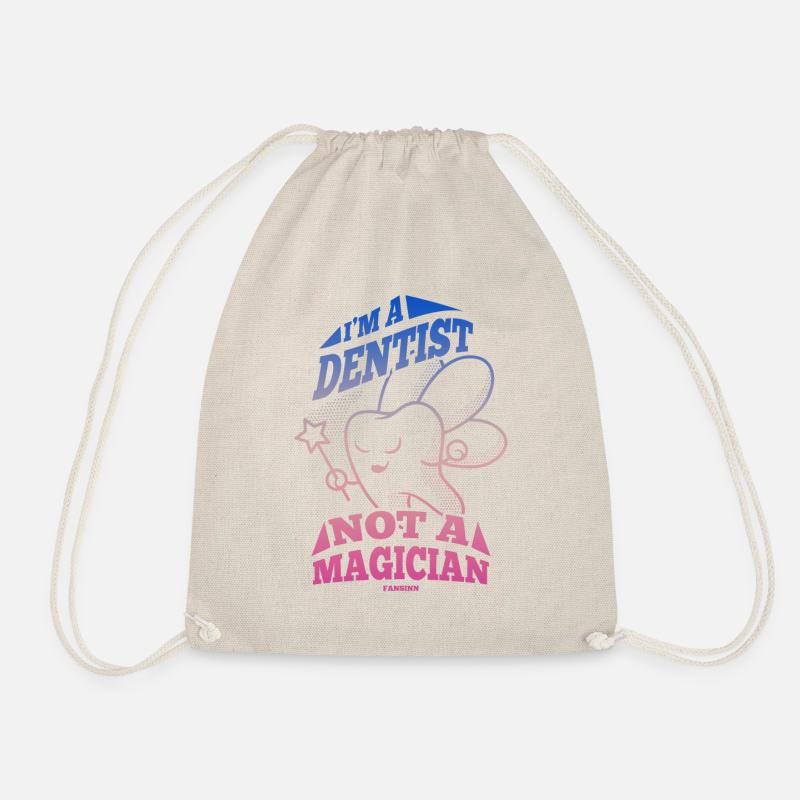 Je suis un dentiste, pas un magicien - Sac de sport léger - nature