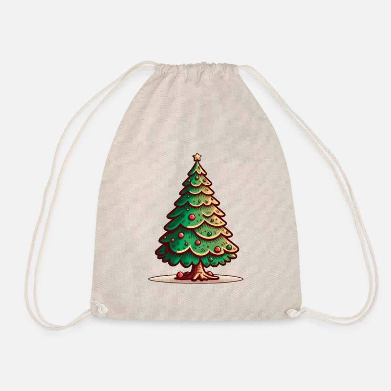 Weihnachtsbaum - Weihnachten - Turnbeutel - Natur
