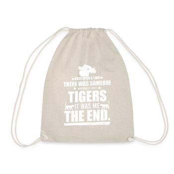 Tiger - Turnbeutel - Natur - Vorne