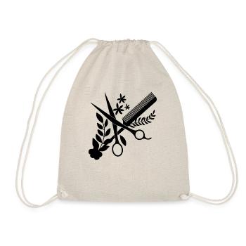 Hairdresser Hairdresser - Drawstring Bag - nature - Front