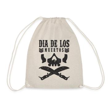 Dia de los Muertos Skull - Drawstring Bag - nature - Front