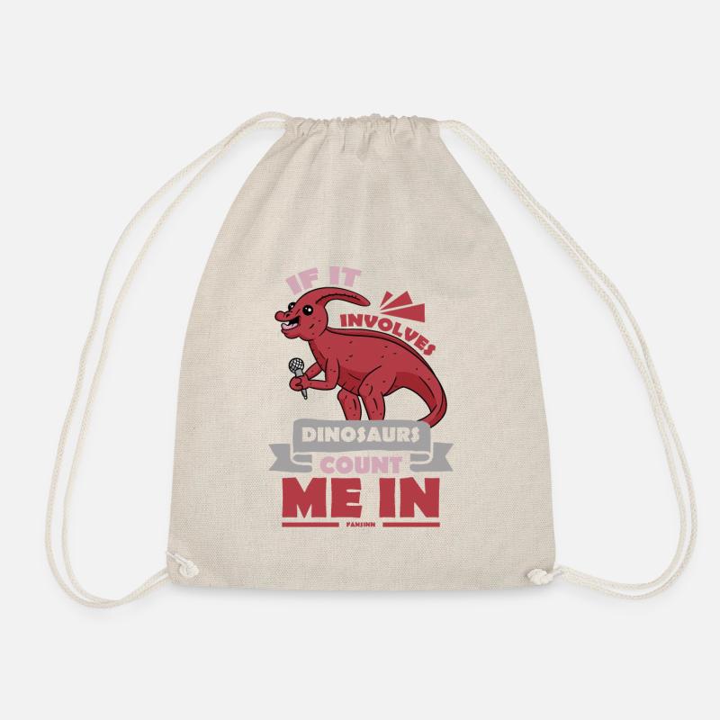 If It Involves Dinosaurs Count Me In - Turnbeutel - Natur