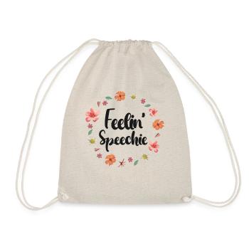 Speech Therapist Therapy Assistant - Drawstring Bag - nature - Front