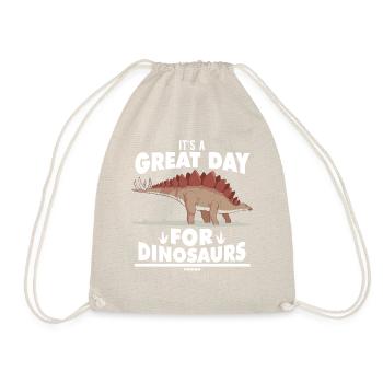 It's A Great Day For Dinosaurs - Turnbeutel - Natur - Vorne