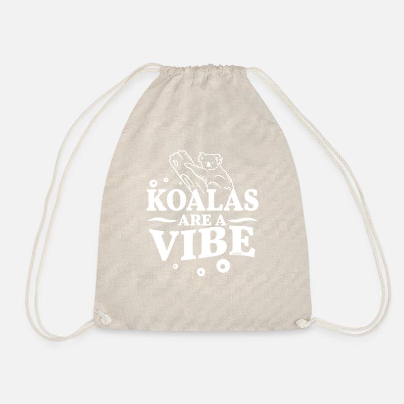 Koalaliebhaber Geschenkidee - Turnbeutel - Natur