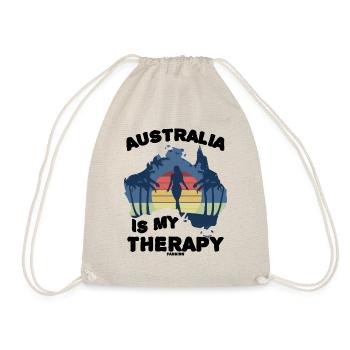 Australia Is My Therapy - Turnbeutel - Natur - Vorne