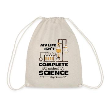 Ma vie n’est pas complète sans la science - Sac de sport léger - nature - Devant