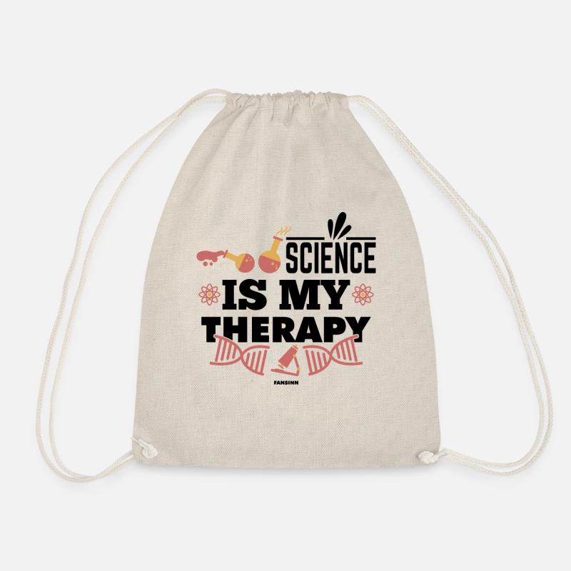 Science Is My Therapy - Turnbeutel - Natur