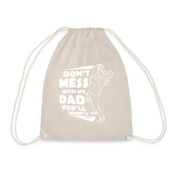 Père et fille - Sac de sport léger - nature - Devant
