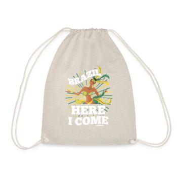 Brazil Rio de Janeiro South America Gift - Drawstring Bag - nature - Front