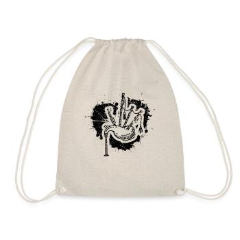 Bagpipes Bagpipes Bagpipe - Drawstring Bag - nature - Front