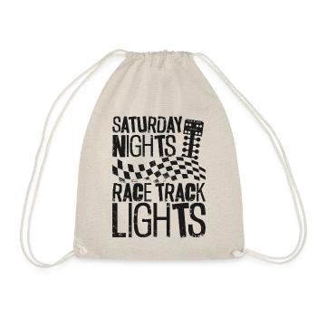 Drag Racing Race Car Saturday - Drawstring Bag - nature - Front