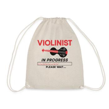 Violon Violoniste Violoniste En - Sac de sport léger - nature - Devant