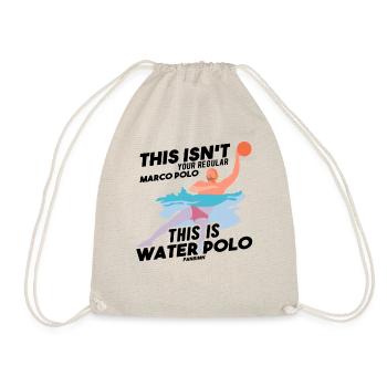 Water polo - Drawstring Bag - nature - Front