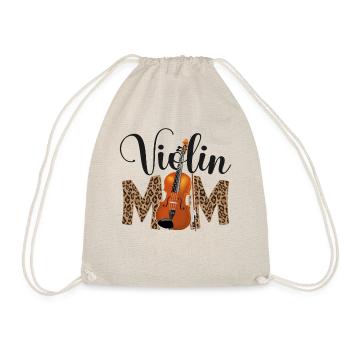 Violon Violoniste Maman Guépard - Sac de sport léger - nature - Devant