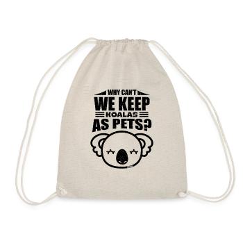 Ours Koala de compagnie d’Australie - Sac de sport léger - nature - Devant