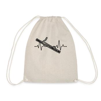 Bassoon Bassoon Bassoon Player Bassoonist - Drawstring Bag - nature - Front