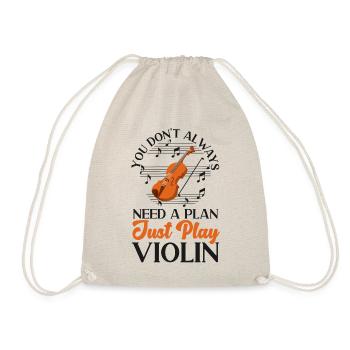 Violoniste violoniste Vous n’avez pas toujours - Sac de sport léger - nature - Devant