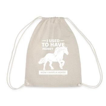 Cheval - Sac de sport léger - nature - Devant