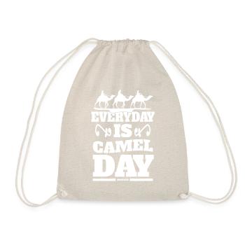 Everyday Is Camel Day - Drawstring Bag - nature - Front