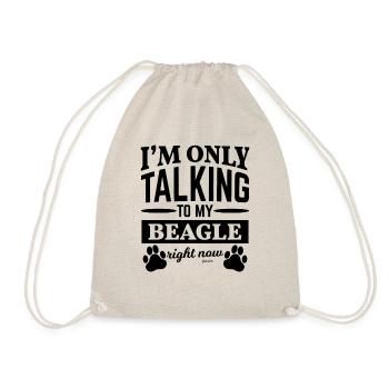 Dicton Beagle - Sac de sport léger - nature - Devant
