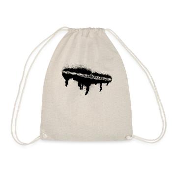 Flute Flute player Flutist - Drawstring Bag - nature - Front