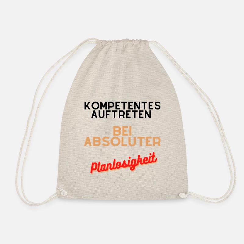 planlos-kompetent - Turnbeutel - Natur