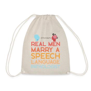 Speech Therapist Therapy Assistant - Drawstring Bag - nature - Front