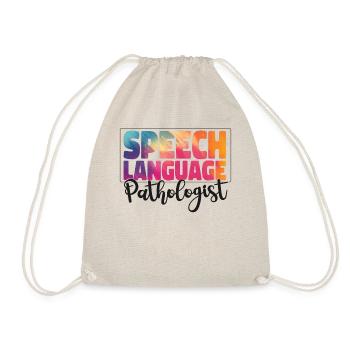 Speech Therapist Therapy Assistant - Turnbeutel - Natur - Vorne